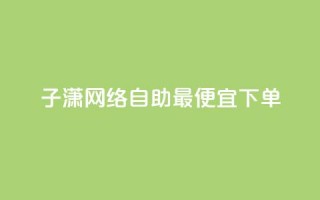 子潇网络自助最便宜下单,qq空间怎么设置访问权限 - qq免费风景名片 - 卡盟推广平台